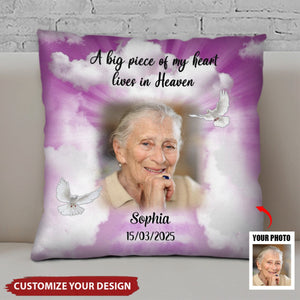 Loving Memories Custom Photo Pillow Memorial