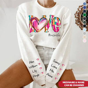 Love Grandma Life - Personalized Sweatshirt, Gift For Nana