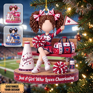 Personalized Cheerleader Gifts, Custom Cheer Ornaments, Appreciation Gifts For Cheer Coaches And Teams