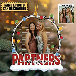 Partners Together - Personalized Photo Ornament