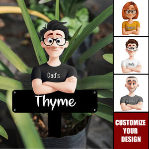 Gift For Gardener - Personalized Acrylic Plant Marker