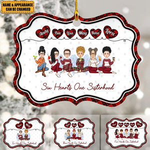 Be Everlasting Sisterhood- Personalized Aluminum Ornament