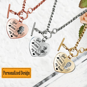 I Have You In My Heart - Personalized Photo Heart Bracelet