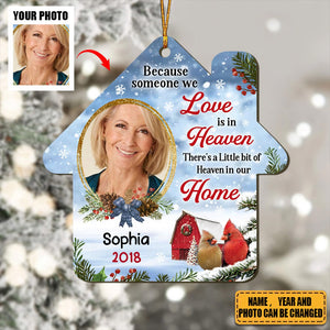 Memorial Gift Cardinal Someone We Love Is In Heaven Ornament