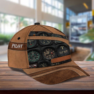Personalized Pilot Classic Cap, Gift for Pilot