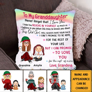Birthday Gift For Grandkid Pillow