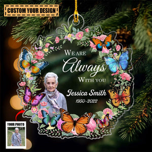Missing You Always Remembering You Forever Personalized Acrylic Ornament