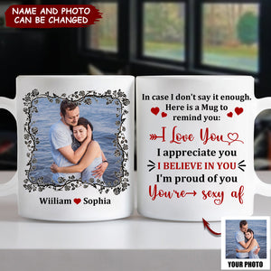 I Love You, I'm Proud Of You - Gift For Couple - Personalized Couple Mug