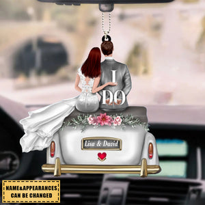 Young Couple - Personalized Ornament