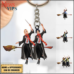 Preppy Style - Personalized Keychain
