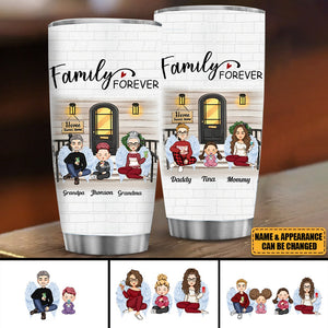 Sister Forever - Personalized Tumbler Cup