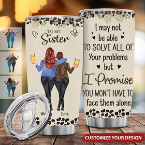 I Love That You're My Soul Sister Personalized Tumbler