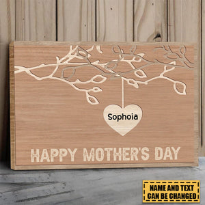 Family Tree, Mother's Day - Personalized Family Poster, Gift For Family