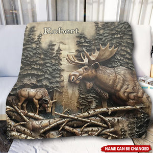 Love Hunting - Personalized Hunting Blanket