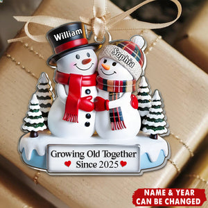 Love Is In The Air - Personalized 1-Layer Acrylic Ornament