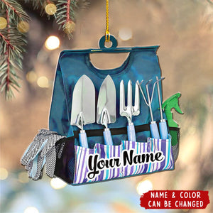 Personalized Garden Tool Ornament for Christmas