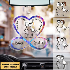 Couple, From Our First Kiss Till Our Last Breath, Couple Ornament, Gift For Couple