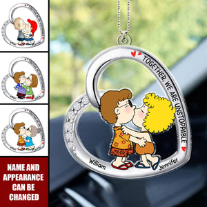 Personalized Gifts For Couple Ornament Together We're Unstoppable