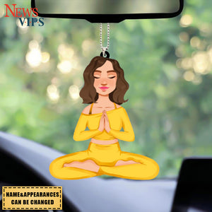 Yoga Girl - Personalized Ornament