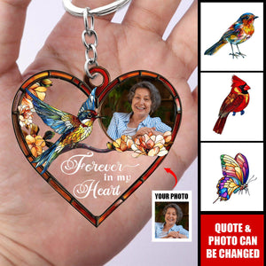 I'm Always With You - Personalized Photo Acrylic Keychain