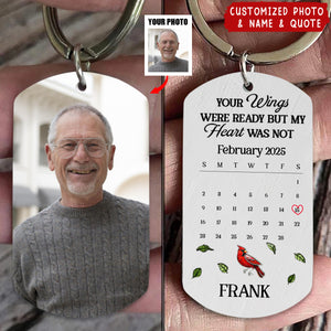 The Moment Your Heart Stopped - Personalized Stainless Steel Keychain