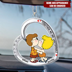 Personalized Gifts For Couple Ornament Together We're Unstoppable