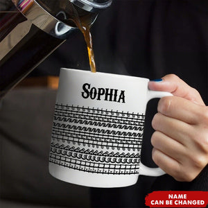 Funny Hidden Secret Swear Message Bold Office Personalized Mug