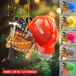 Ironwork Tool Set Personalized Christmas Ornament, Gift For Ironworker
