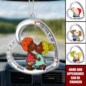 Personalized Gifts For Couple Ornament Together We're Unstoppable