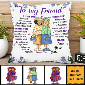 Gift For Friends I Love You Pillow