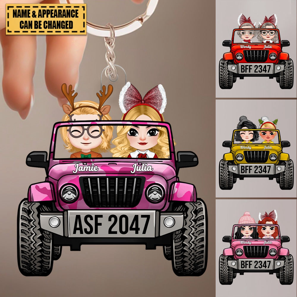 Off-road Car Keychain, Gift For Couples, Husband, Wife, Friends