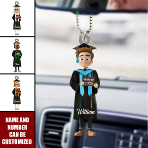 Happy Graduation My Friends - Personalized Custom Acrylic Ornament