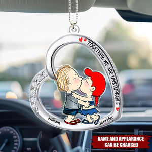 Personalized Gifts For Couple Ornament Together We're Unstoppable