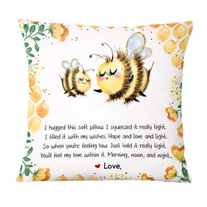 Gift For Granddaughter Bee Hug This Pillow
