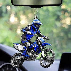 Personalized Acrylic Car Ornament For Motorcycle,Gift For Motorcycle Lover