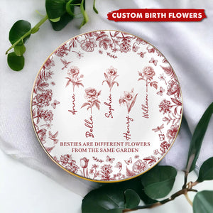 It Takes A Long Time To Grow An Old Friend - Personalized Jewelry Dish