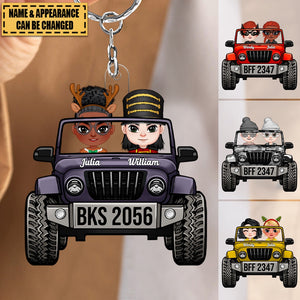 Off-road Car Keychain, Gift For Couples, Husband, Wife, Friends
