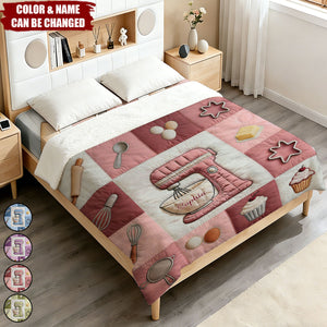 Kitchen Baking - Personalized Baking Blanket
