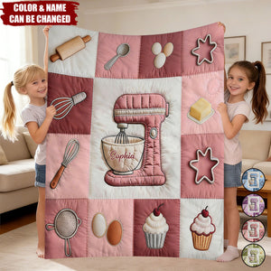 Kitchen Baking - Personalized Baking Blanket