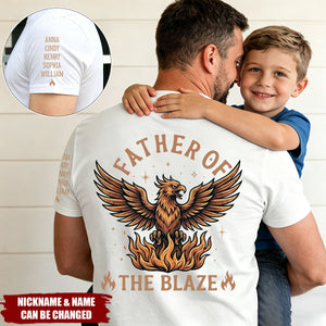 Father's Day Gift, Father Of The Blaze - Personalized Shirt
