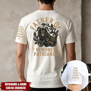 Father's Day Gift, Father of Kindred Patriarch - Personalized Shirt