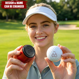 Personalized Funny Male Body Part Design Name Multicolor Golf Ball Stamp - Club Competition Souvenir Birthday Gift for Golf Lover Golfer