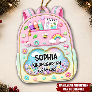 Custom Acrylic Ornament - Personalized Christmas Birthday Gifts For Kids - Learning With So Much Fun