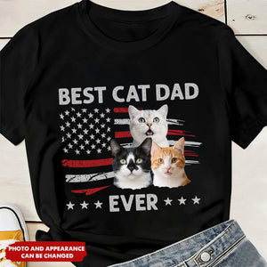 Custom Photo Ultimate Dog Dad - Personalized Pet Shirt- Father's Day, Gift For Pet Owners, Pet Lovers