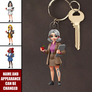 My Classroom You Belong Here - Personalized Keychain