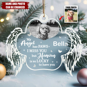 Angel Wings - Personalized Christmas Acrylic Ornament