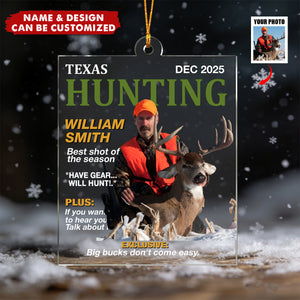 Wild At Heart - Personalized 1-Layer Acrylic Ornament