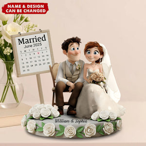 Happily Ever After - Personalized Couple Acrylic Plaque