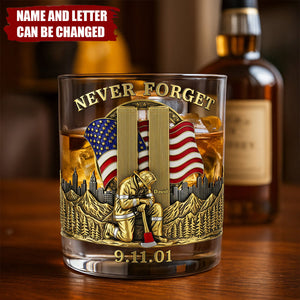 Firefighter Whiskey Glass - Personalized Gifts For Firefighters