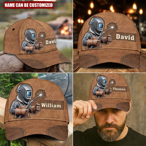 Strong Ones Become Welder - Personalized Welder Classic Cap